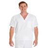 Harriton Adult Restore 49 oz Scrub Top - WHITE - 2XL - (Style # M897 - Original Label) view 1