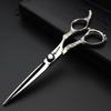 SHARENDS Silver 6-Inch Japanese-Imported 440C Professional Hairdressing Scissors view 2