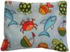 Cherry Pit Heat Pack 20 x 16 cm with Cover (Grape Seeds, Ocean Blue) view 1
