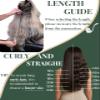 Ugeat Micro Ring Human Hair Extensions Medium Brown Ombre 35 cm 50 g 50 Strands #2/6/2 view 4