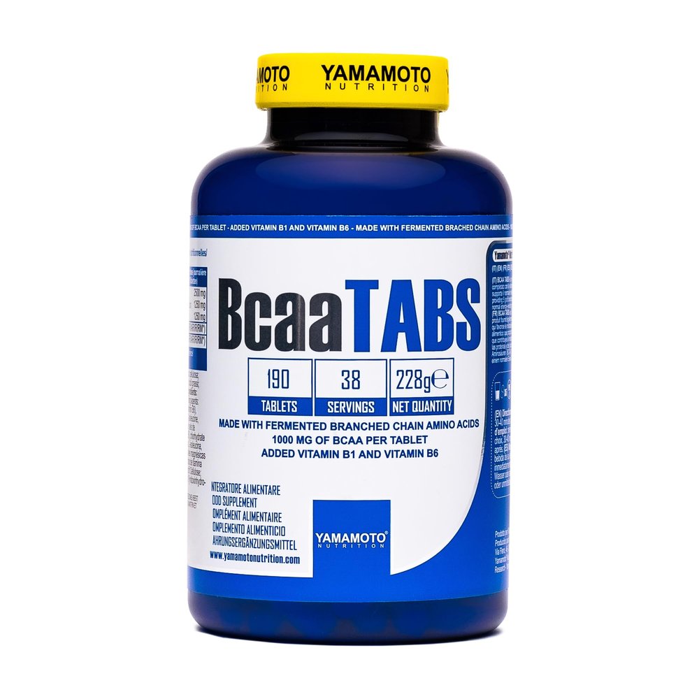 YAMAMOTO Essential BCAA Tabs, 190 Caplets, 190 g