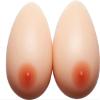 ZCOINS Non-Adhesive Silicone Breast Forms, Teardrop Shape, Skin-XXS, 300 g/Pair view 1