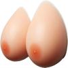 ZCOINS Non-Adhesive Silicone Breast Forms, Teardrop Shape, Skin-XXS, 300 g/Pair view 2