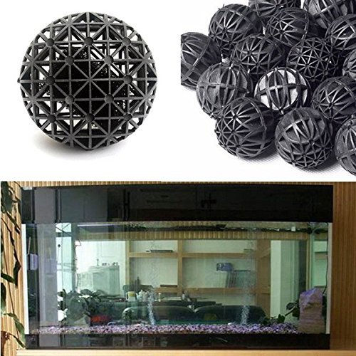 TuToy 50-Piece Aquarium Biological Ball Filter Media