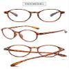 VEVESMUNDO Anti-Blue-Light Round Reading Glasses, Matte Brown, +1.5 view 3