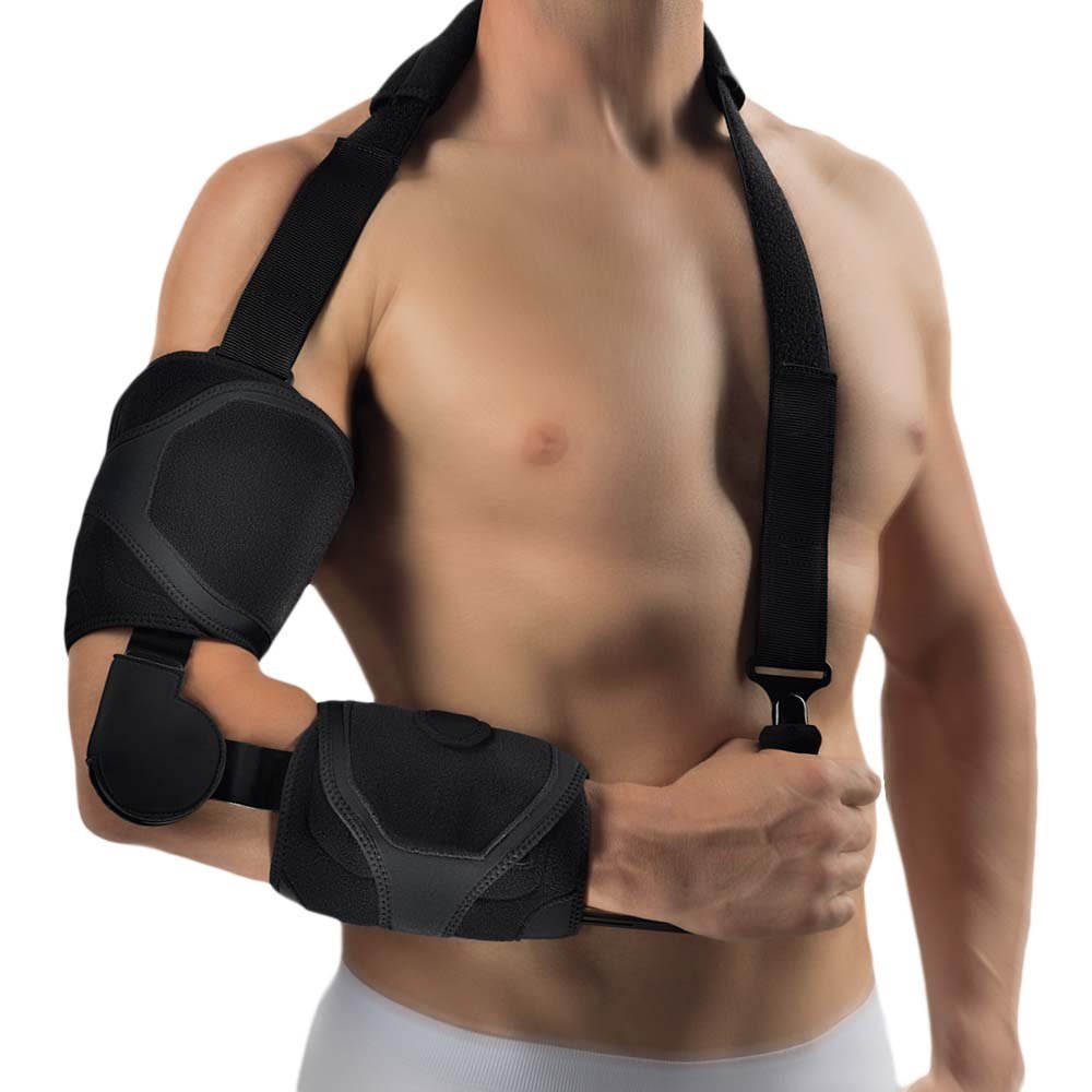 Bort Elbow ROM Brace for Support, Stabilization and Fixation, Right, Size 2