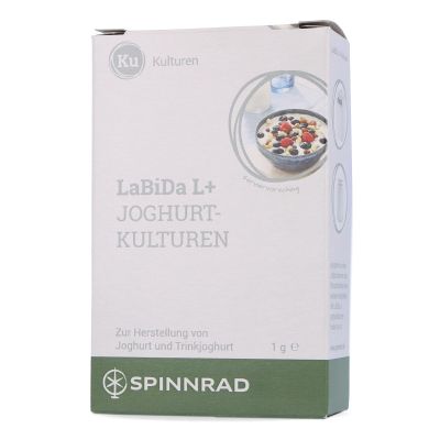 LaBiDa L+ Yogurt Starter Culture for Homemade Yogurt or Drinkable Yogurt, 1 g