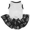 petitebelle Puppy Dog Dress, Plain White Skull Crown Tutu view 1