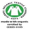 Efie Large Yellow Bib, Certified Organic, Made in Germany view 2