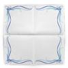 Sovie HORECA ALEX Blue Linclass Airlaid Napkins, 40 x 40 cm, 50 Count view 3