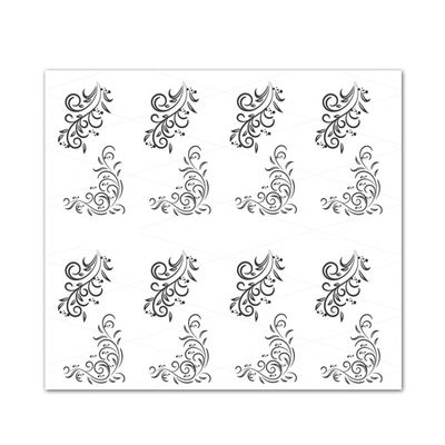 Nail Art Water-Activated Nail Wraps and Decals