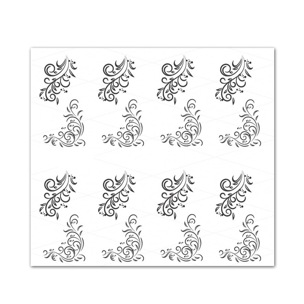 Nail Art Water-Activated Nail Wraps and Decals