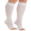 Relaxsan Anti-Embolism M0350A (1 Pair, White, XL) Class 1 Knee-High Compression Stockings, 18–23 mmHg view 1