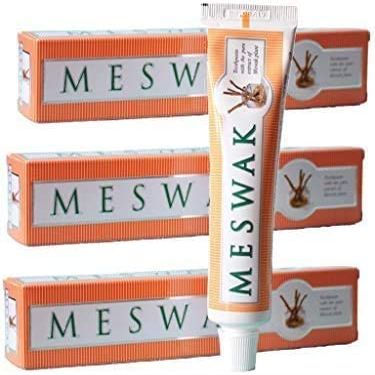 Suncall Krala Ayurvedic Meswak Toothpaste, Healthy Teeth and Gums, 3 x 100 g
