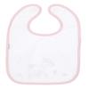 Sterntaler Waldis Rosie Plastic Hook-and-Loop Bib, 26 x 38 cm, White view 2
