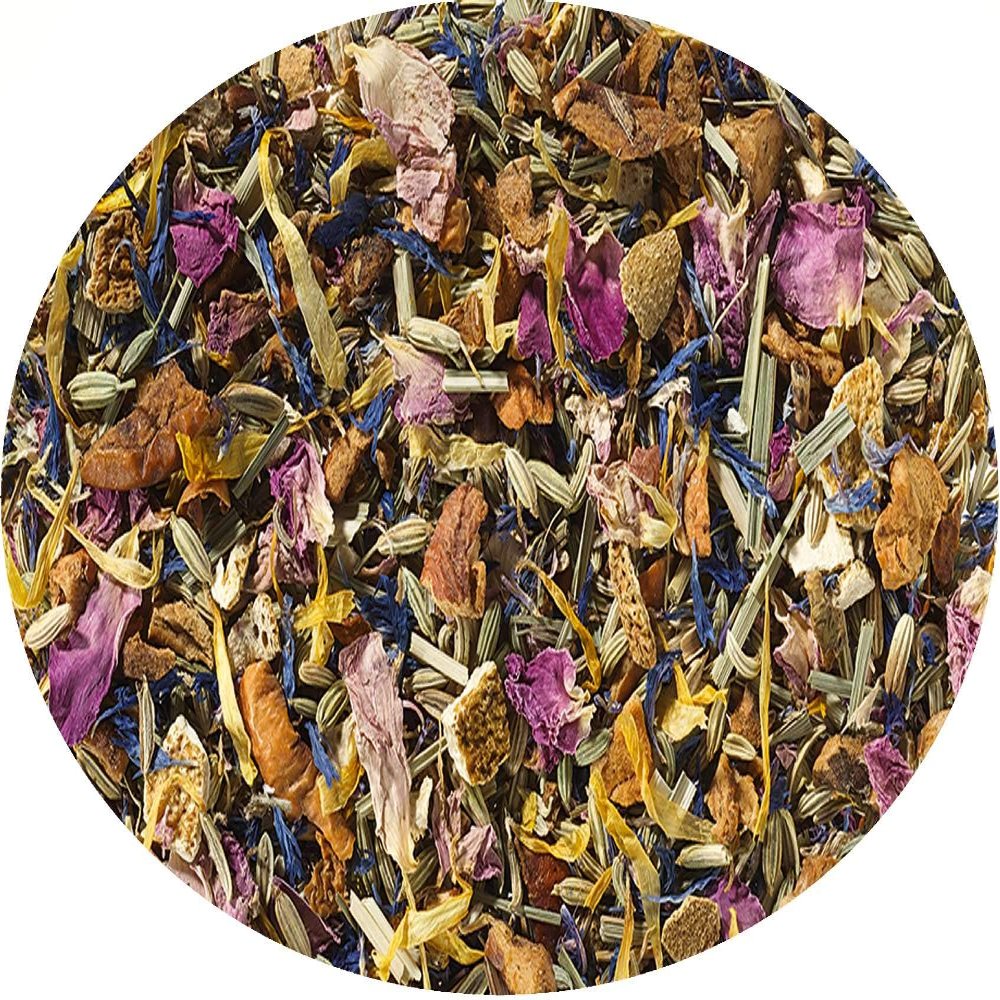 Eder Gewürze Organic Herbal Tea Blend “Color Variety” Without Added Flavoring - 100 g