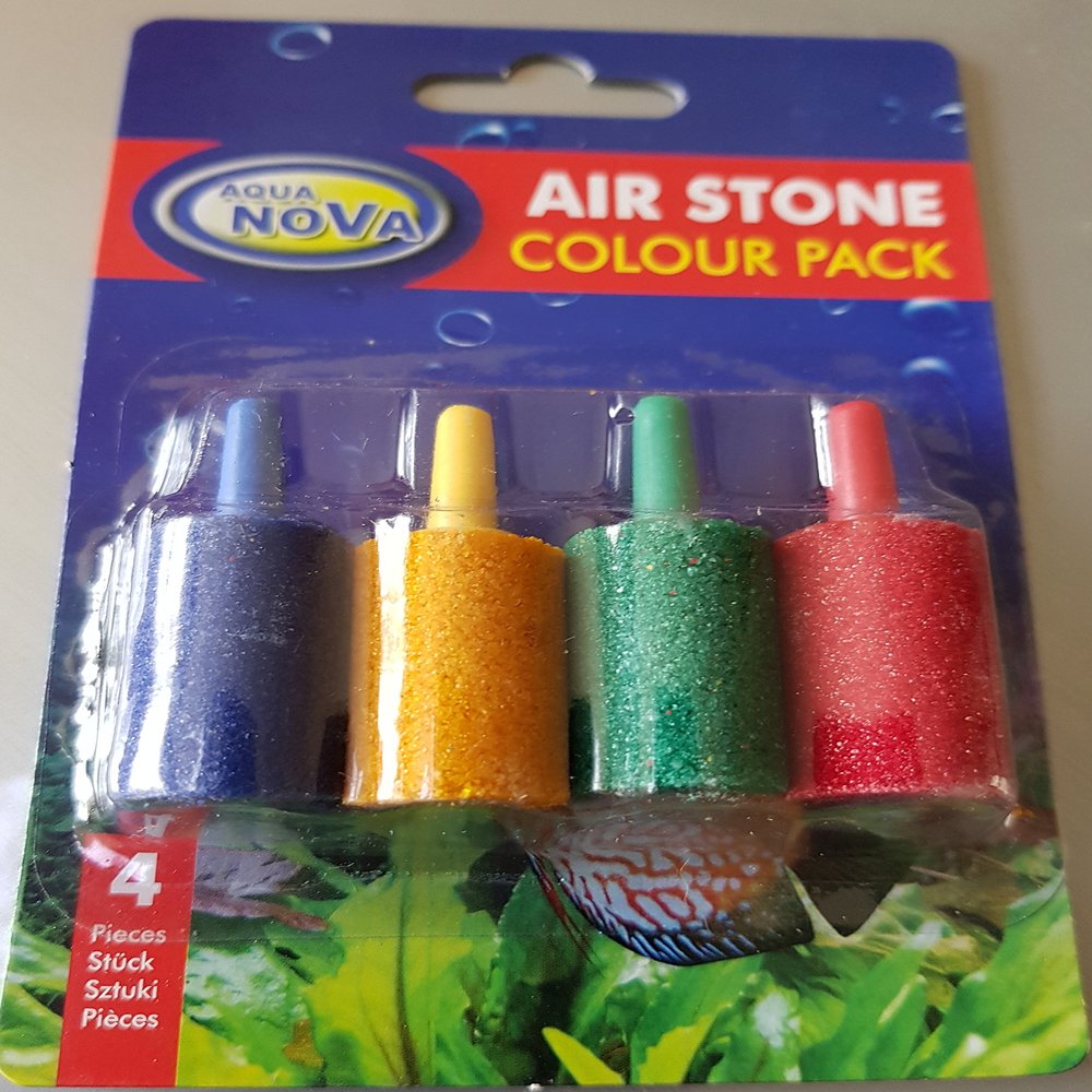 Aqua Nova Aeration Stone, AS-1 Colour Pack