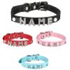 Scarlet pet My-Name Dog Collar with 5 Rhinestone Letters, Pink, M: 38 cm view 2