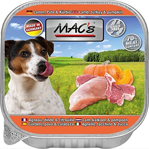 MACs Dog Turkey & Blueberries | 6 x 200 g Wet Dog Food