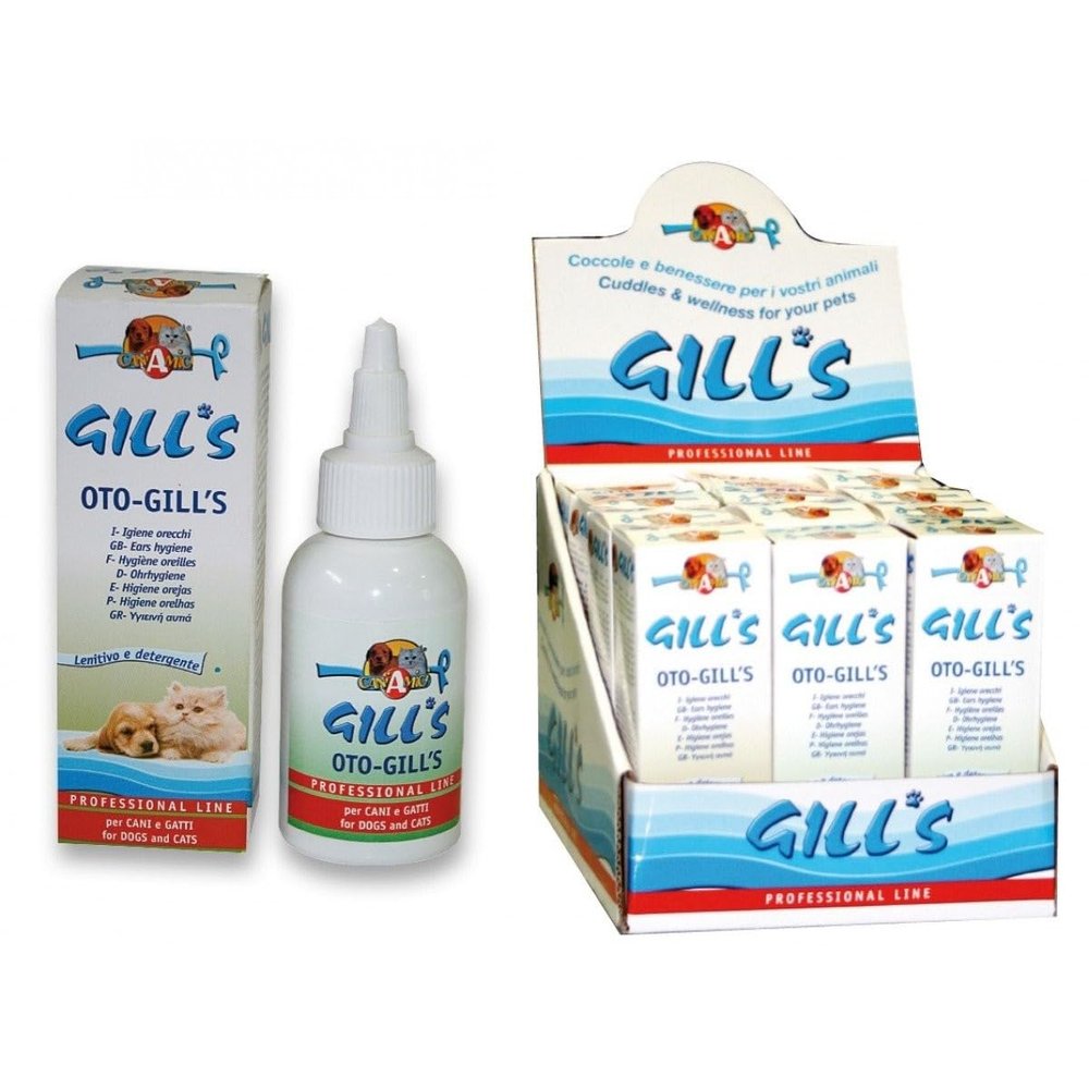 Gill's Oto-Gill's 50 ml (Dog and Cat Ears)
