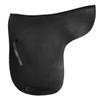 Los Nietos Dressage Leather Saddle Pad | Black view 1