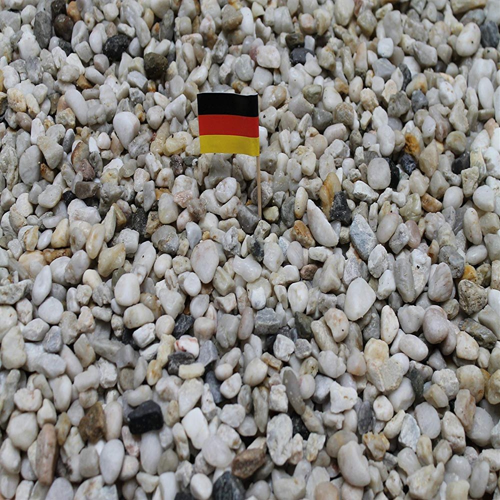 Doubleyou Geovlies & Baustoffe Aquarium Gravel 8.0–16.0 mm (5 kg) – Made in Germany