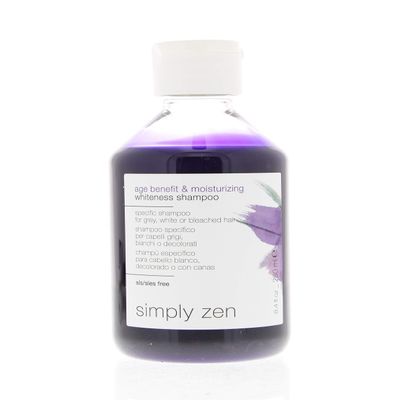 Simply zen - Age Benefit & Moisturizing Whiteness Shampoo 250 ml