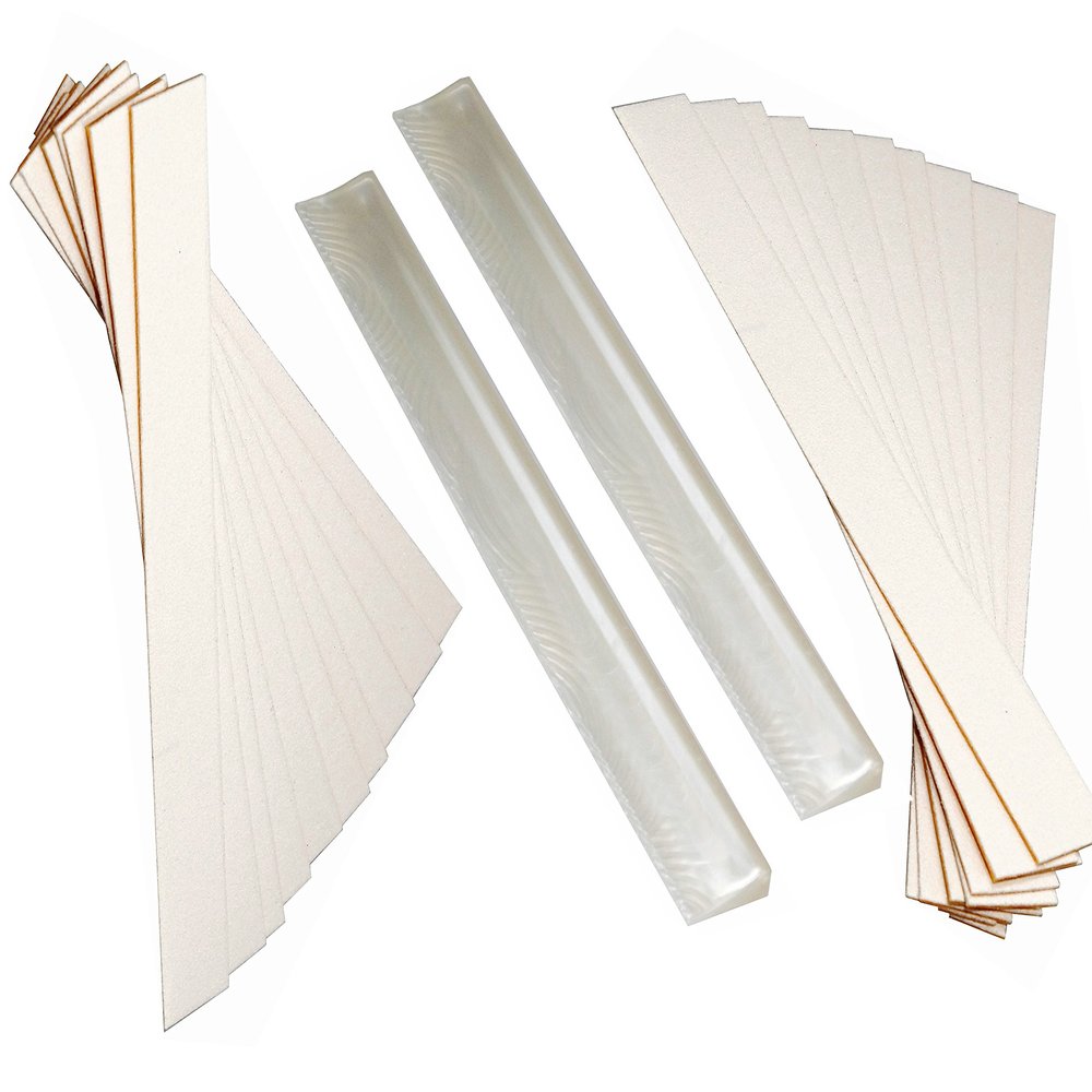 The Swingle Interchangeable File Studio System for Advanced Nail Design (2 Boards + 10 Each of 100/180-Grit Filing Surfaces)