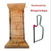 Christmas Gift for Employees: Veltins Pilsener “Iron Reserve” Cage with Hacksaw, Red Christmas Message, Beer (1 x 0.5 L) view 2