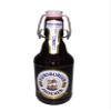 Christmas Gift for Grandpa: Flensburger Pilsener in Iron Reserve Cage with Saw, Red “Best Grandpa in the World” Text (1 x 0.33 L) view 3