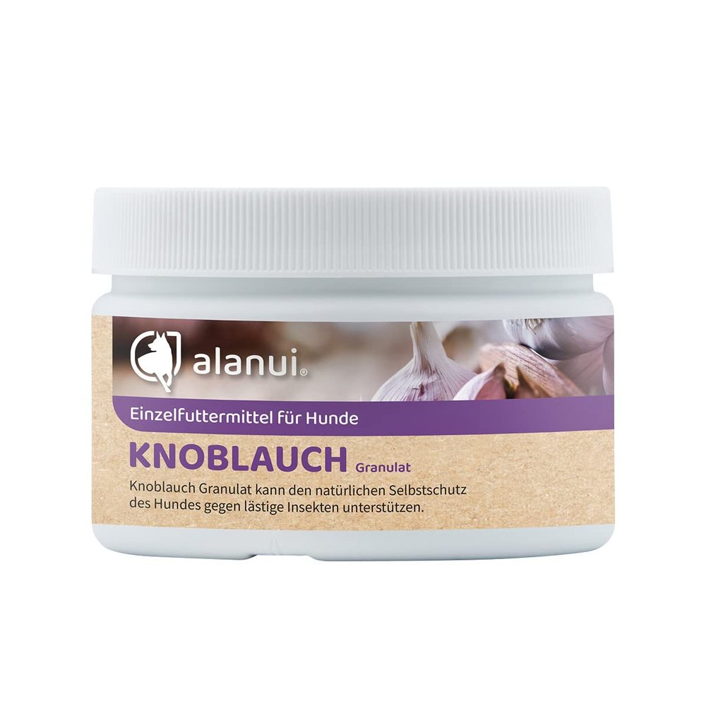 alanui Garlic Granules for Dogs, Food Quality, 100 g Can