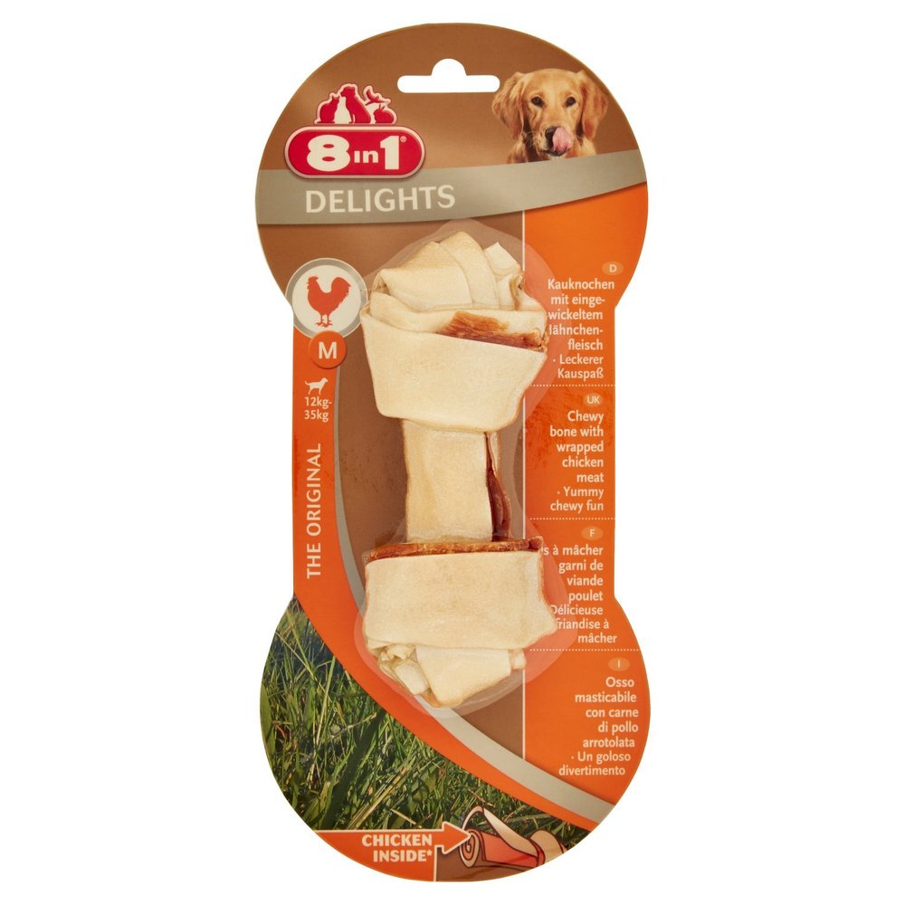 8in1 Delights Chew Bone M