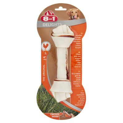 8in1 Delights Chew Bone L