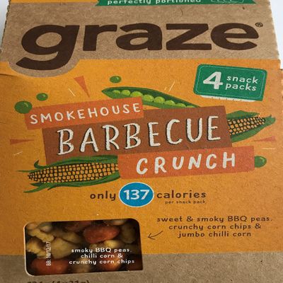 Graze Smokehouse Grill Crunch 4 x 31 g (2 pcs)