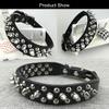 Newtensina Stylish Dog Collar Punk Design - Black - XS view 2