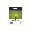 Transparent Structured Nail Tips N03-50 Beauty Nails ST03-28 view 1