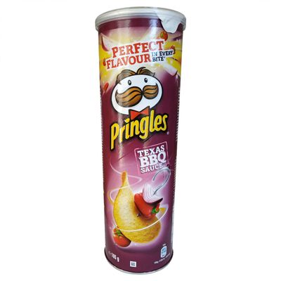 Pringles BBQ Crisps, Assorted with BBQ Sauce, 165 g Total