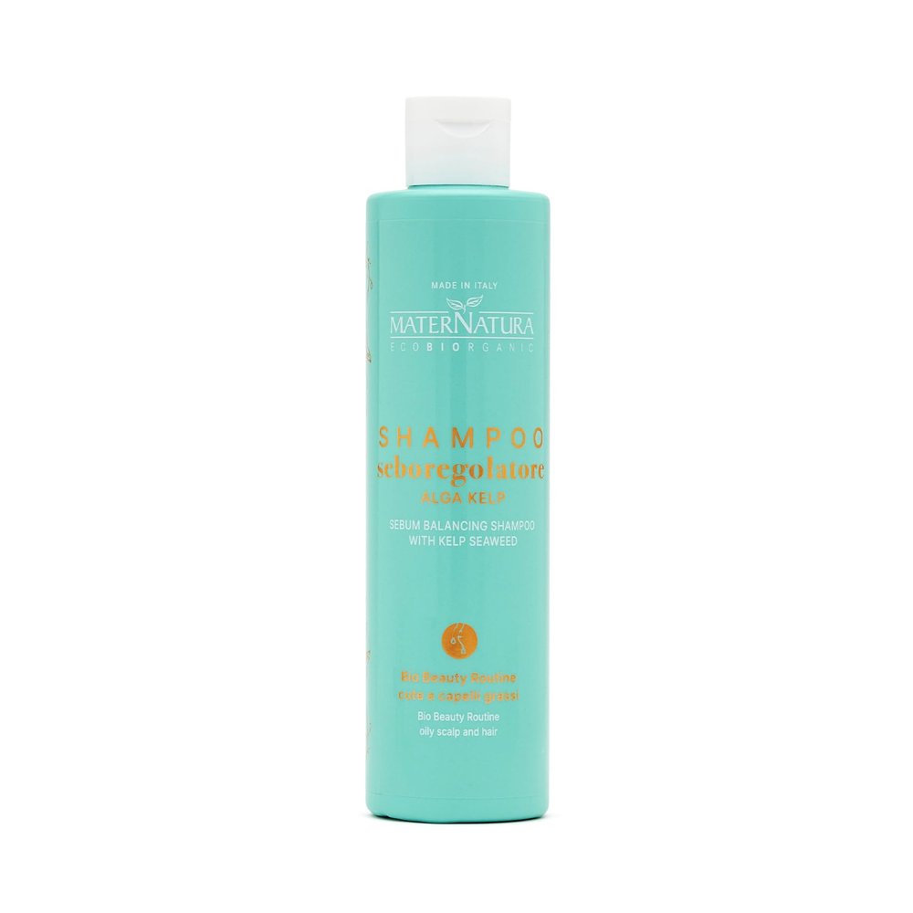 Maternatura Sebum-Regulating Kelp Shampoo for Oily Hair and Scalp, 250 ml