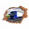 nikima 055 Wall Sticker, Truck – Hole in the Wall, 500 x 350 mm view 1