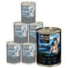 Dehner Wild Nature Mountain Lake Adult Wet Dog Food, Grain-Free and Sugar-Free, Salmon & Chicken, 6 x 800 g Cans view 1