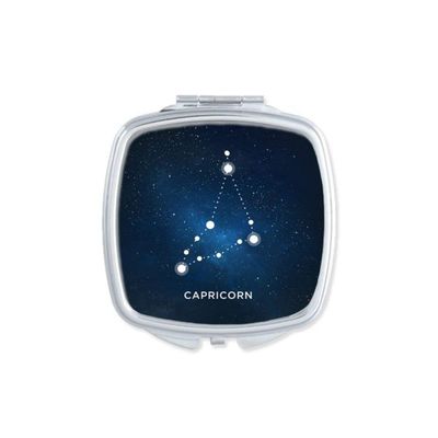 DIYthinker Cancer Constellation Zodiac Sign Compact Makeup Pocket Mirror, Portable Cute Small Hand Mirror Gift, Multicolor