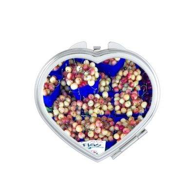 DIYthinker Multicolor Red Branch Heart Compact Makeup Mirror