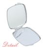 DIYthinker Terrestrial Organism Wildlife Feather Square Compact Makeup Mirror view 2