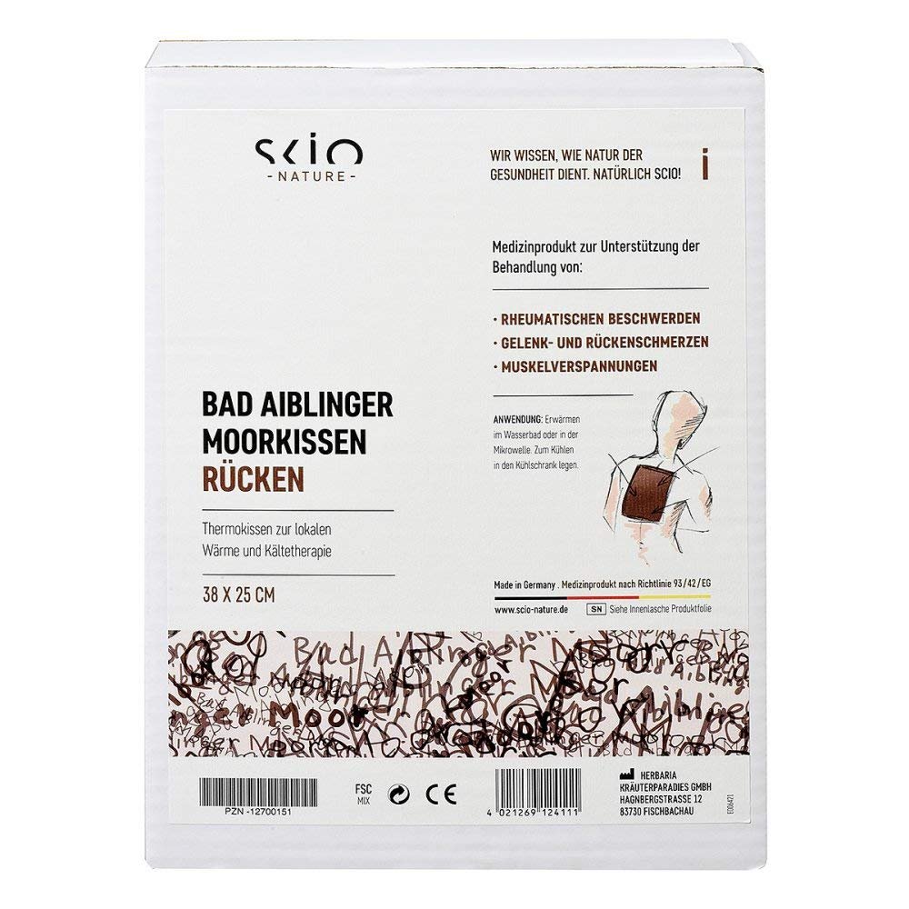 MOORKISSEN Bad Aiblinger Back 25 x 38 cm, 1 pc
