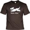 Dog Set - Funny Saying T-Shirt + Mini Bottle Apron: Rabbit Hunter, Size XL view 2