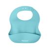 Kindsgut Silicone Bib for Babies with Catch-All Pocket, Mint view 1