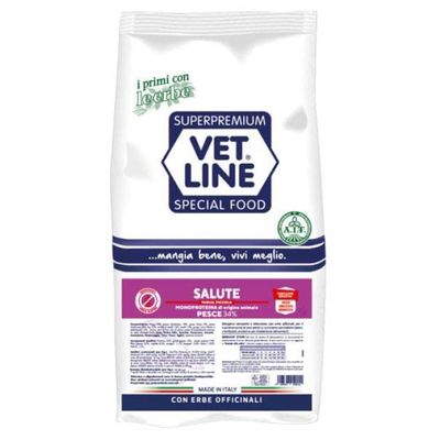 Vet Line Health Fish Small-Size Kibble, 3 kg
