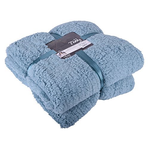 Teddy Blanket Mint, approx. 150x200 cm