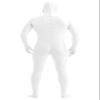 lucky baby store Zentai Costume Bodysuit for Boys and Men, Spandex, Open Face, White, XXL view 4