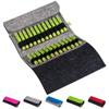 Homeopathic Pocket Kit with 24 Globule Tubes, Gray Felt view 1